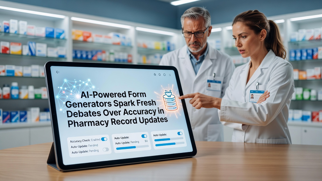 AI-Powered Form Generators Spark Fresh Debates Over Accuracy in Pharmacy Record Updates